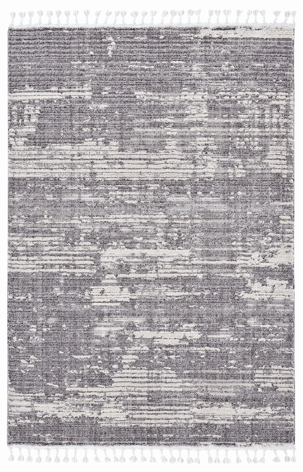 Alyssa Ivory Grey Rug *NO RETURNS UNLESS FAULTYmodern color block patchwork rug