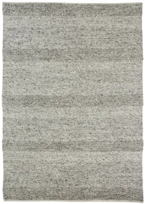 Amalie Grey Braided and Looped Rug *NO RETURNS UNLESS FAULTYmodern color block patchwork rug