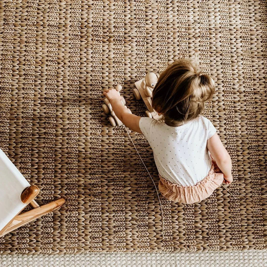Amare Natural Braided Jute Rug