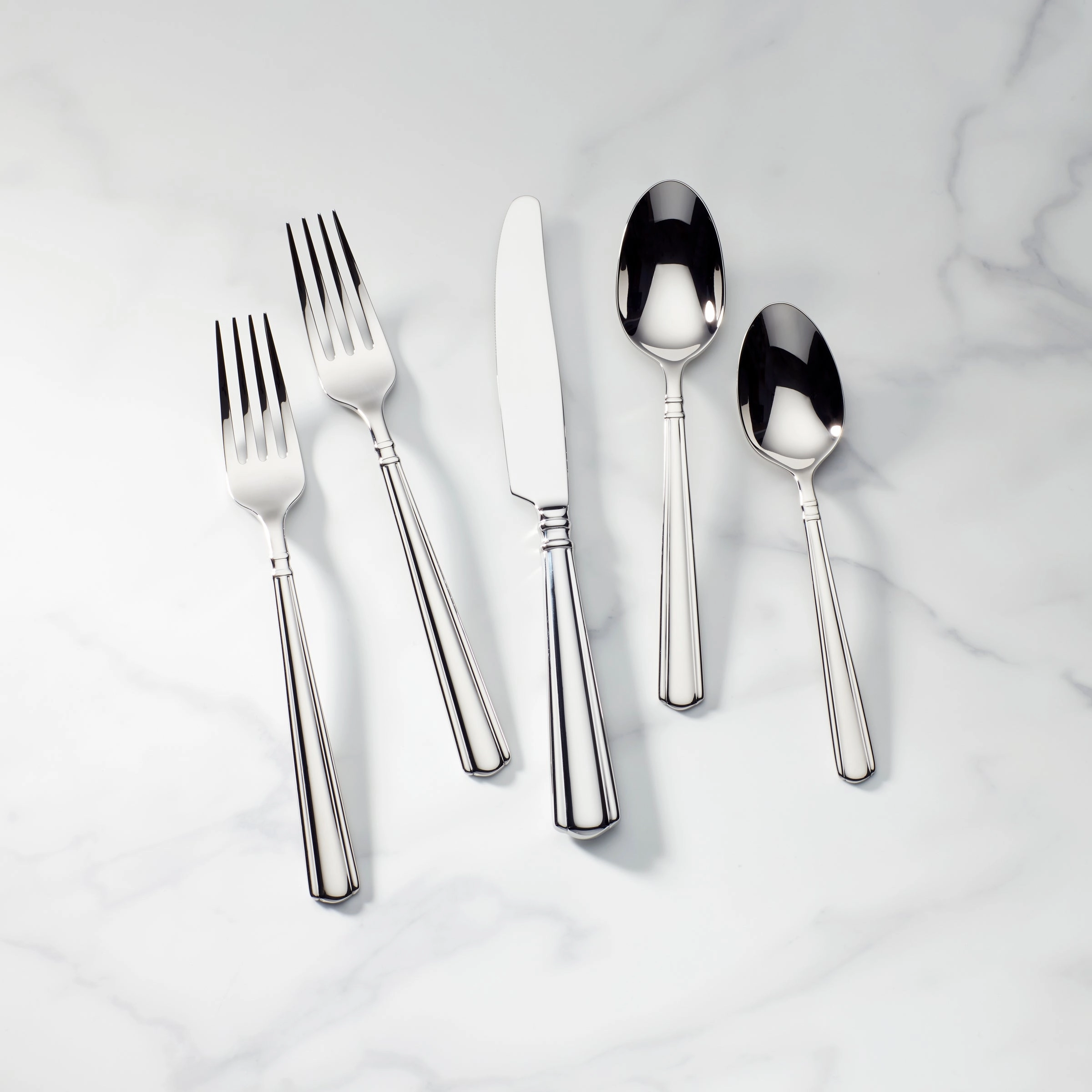 Amber Hill 65 Piece Flatware Seteco-friendly bamboo fiber tableware set 