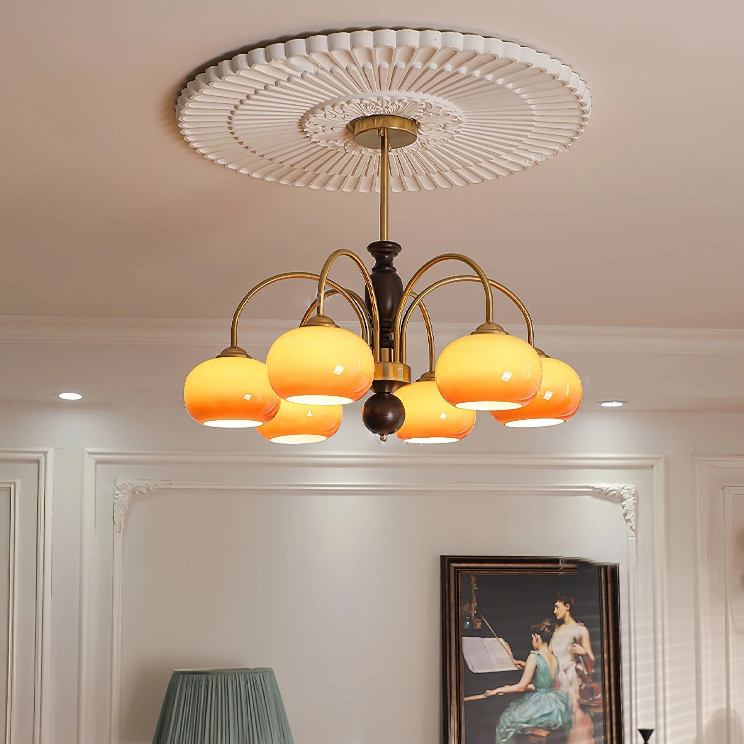 Amberly Arch Chandelier