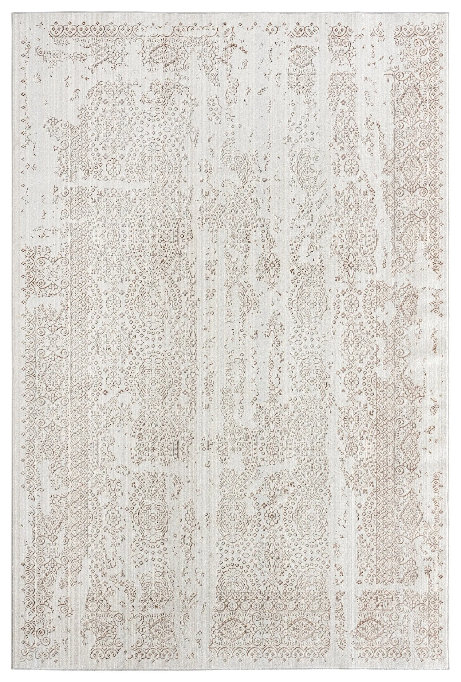 Amelia Cream Ivory and Brown Traditional Floral Rug *NO RETURNS UNLESS FAULTYmodern color block patchwork rug