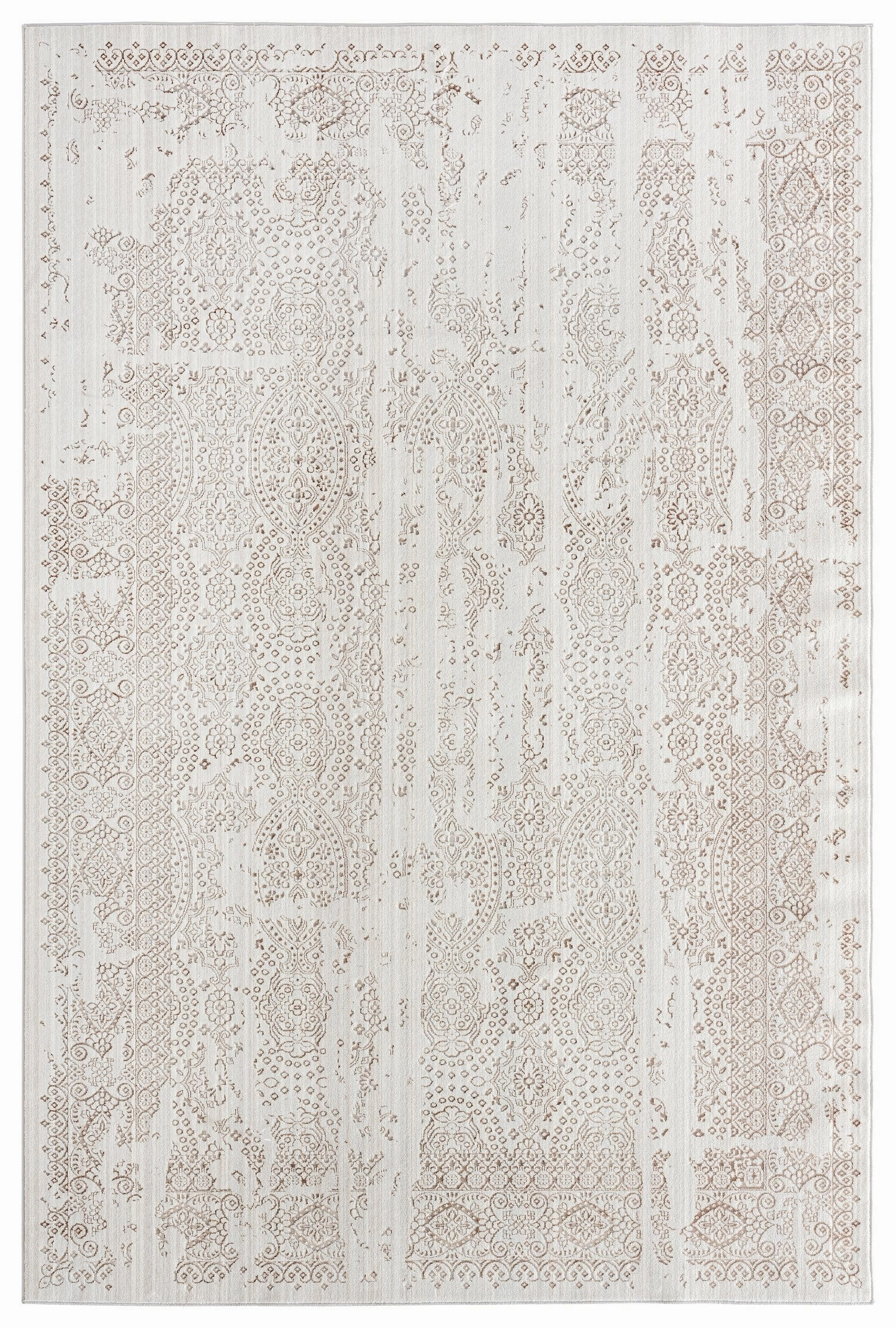 Amelia Cream Ivory and Brown Traditional Floral Rug *NO RETURNS UNLESS FAULTYmodern color block patchwork rug