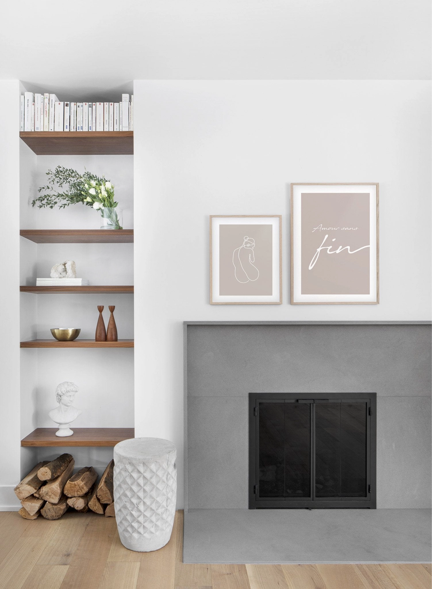 Amour sans Fin in Beige, Poster
