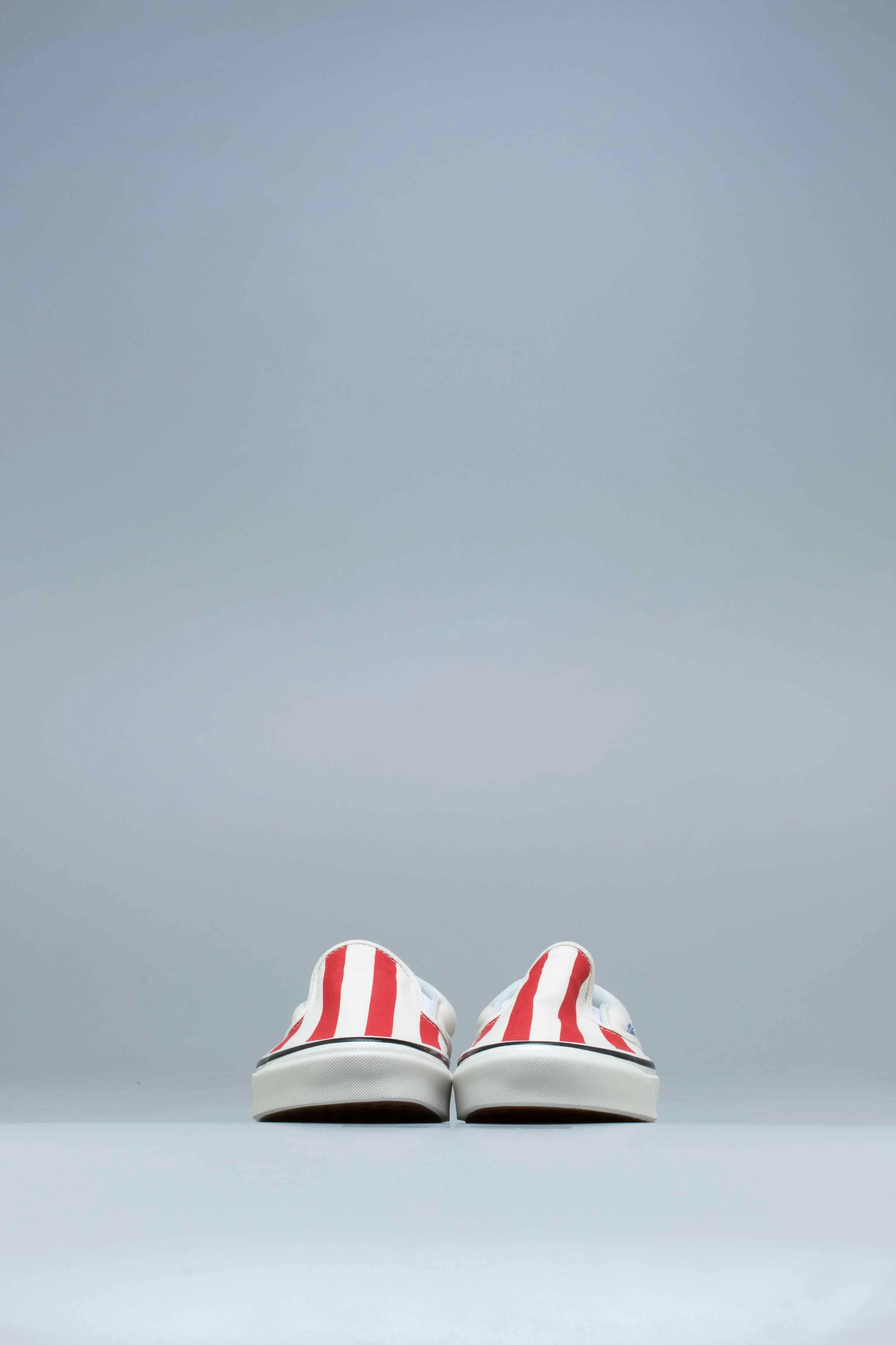 Anaheim Factory Classic Slip On 98 DX Mens Shoes - OG White/OG Red/Big Stripes