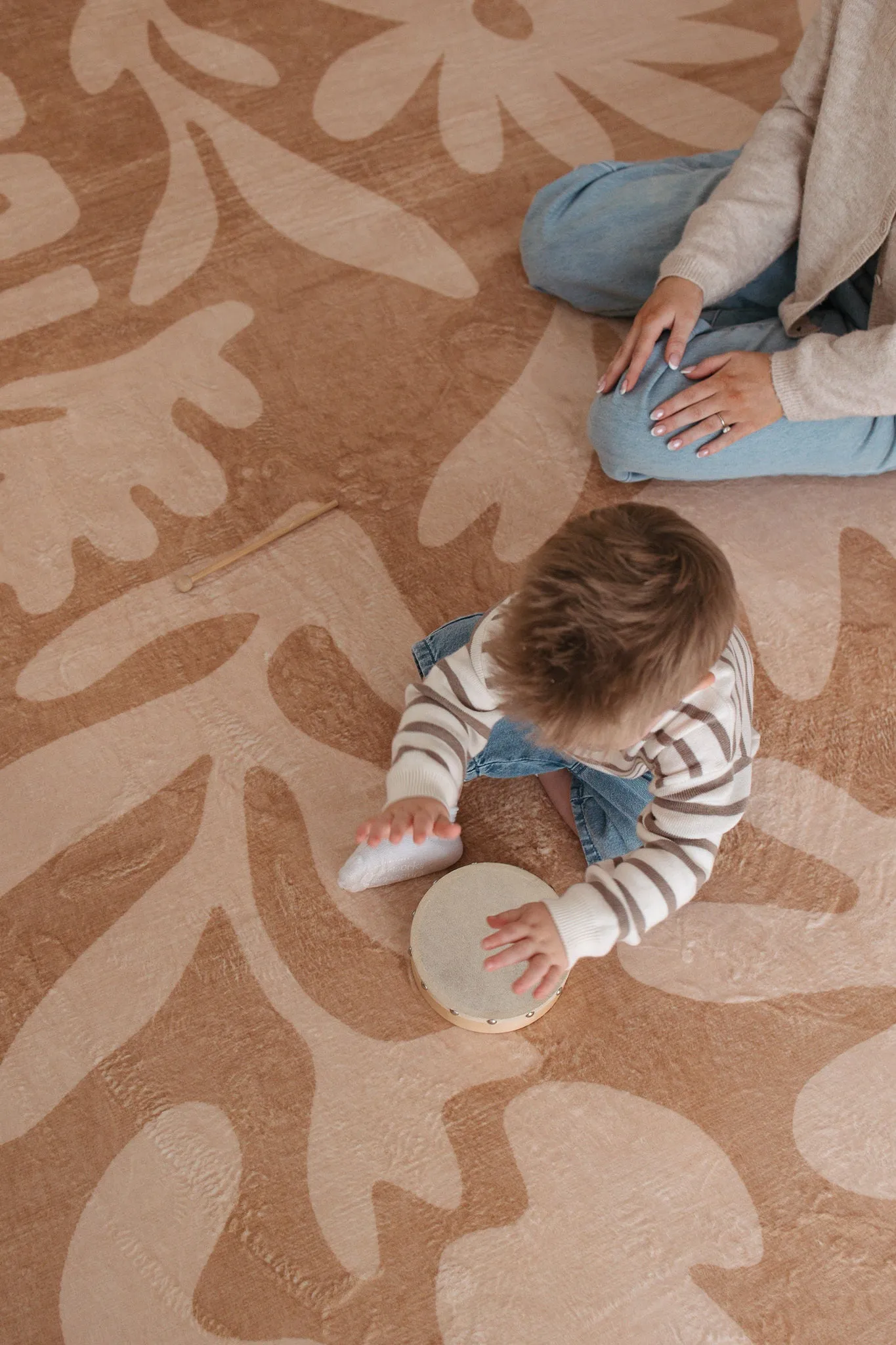 Anca Peach Shapes Rollie Pollie Playmat