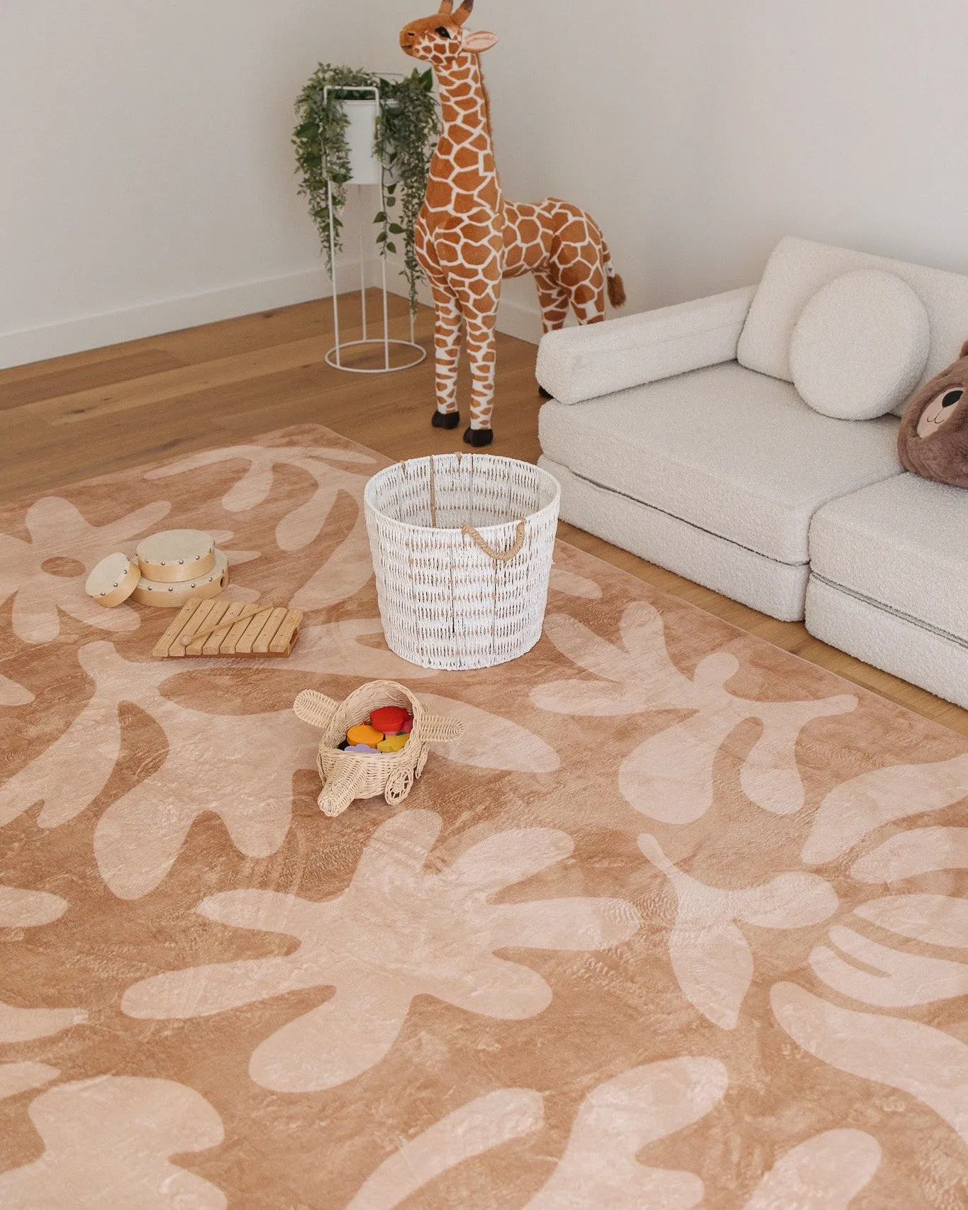 Anca Peach Shapes Rollie Pollie Playmat