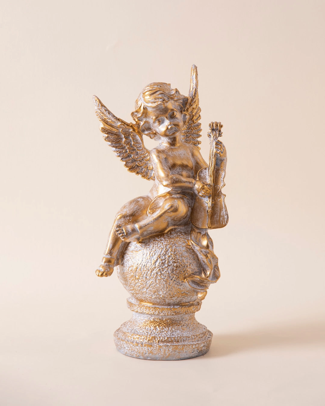 Angel Cherub Playing Mandolin