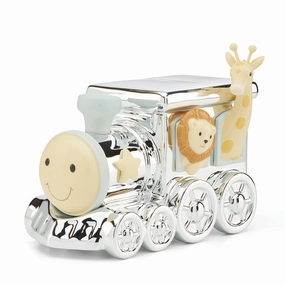 Animal Train Silverplate Bankhome decor ,wall decor 