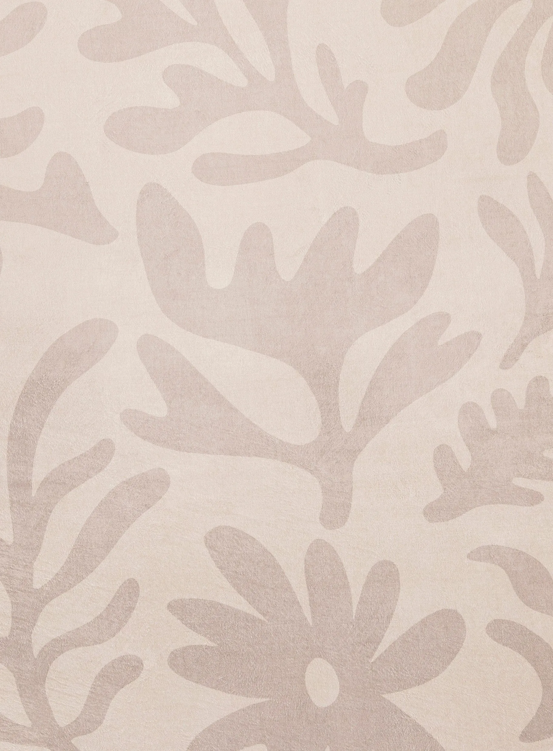 Antem Cream Beige Shapes Rollie Pollie Round Playmat