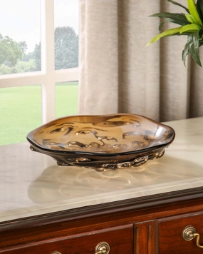 Antique Ebony Coffee Table Decorative Bowl-Largehome decor ,wall decor 