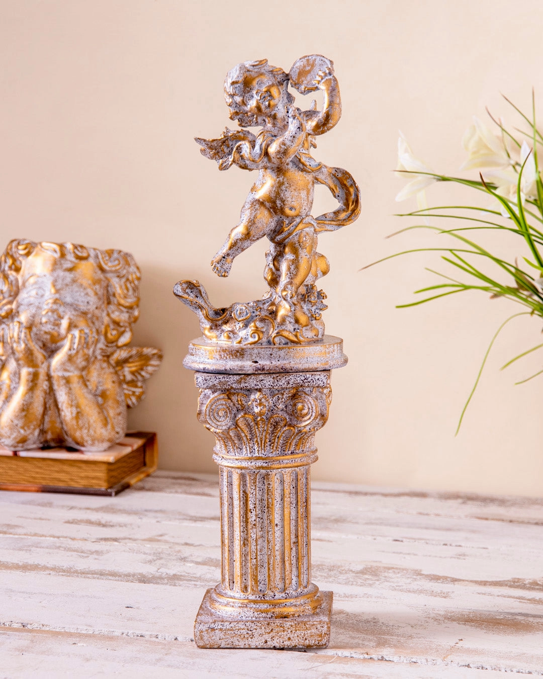 Antique Greek Column Stand