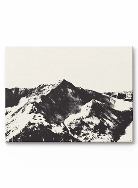 Antique Mountains, Canvasindoor decorative canvas print