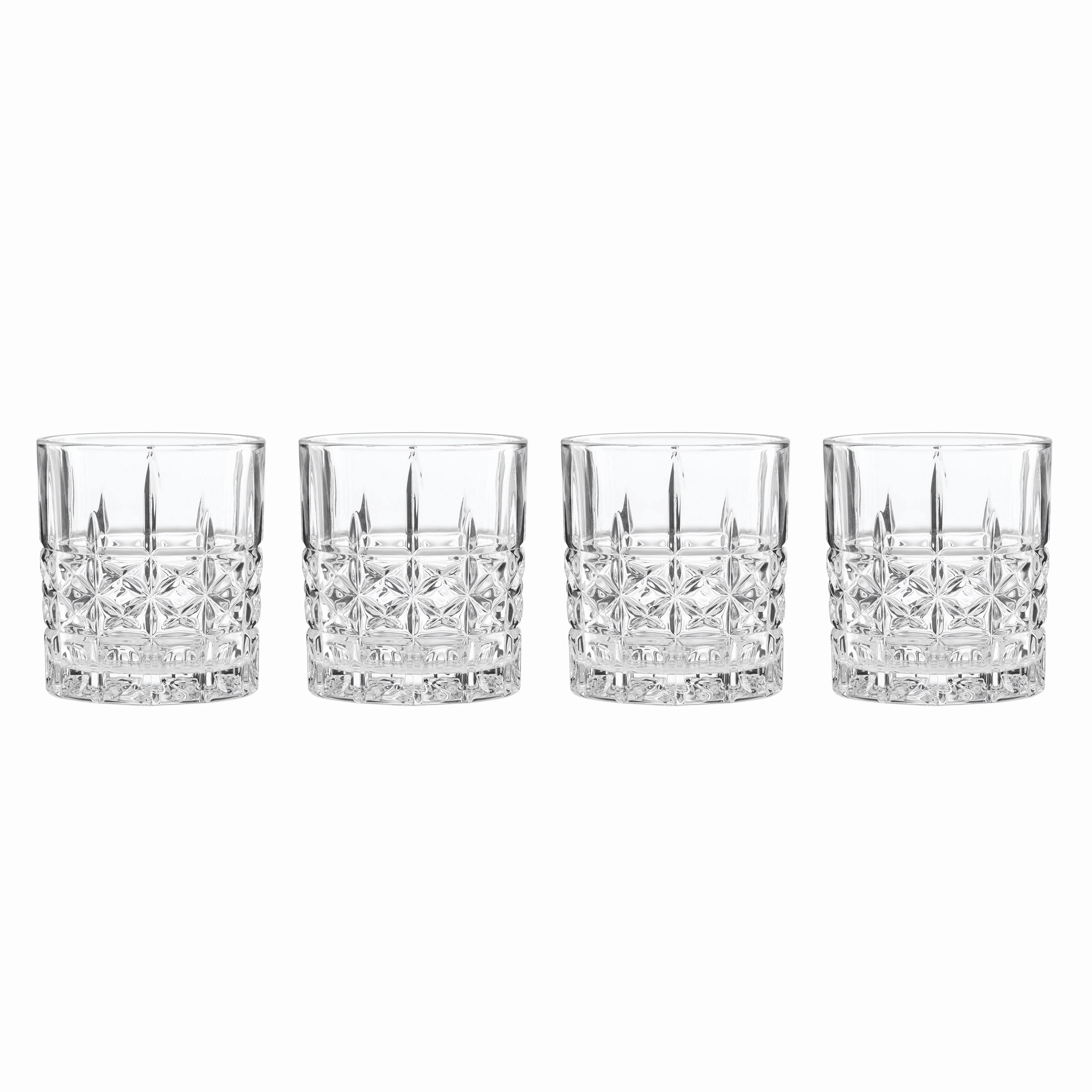 Apollo Double Old Fashion Glasses - Set Of 4glass cups ,personalized mugs 