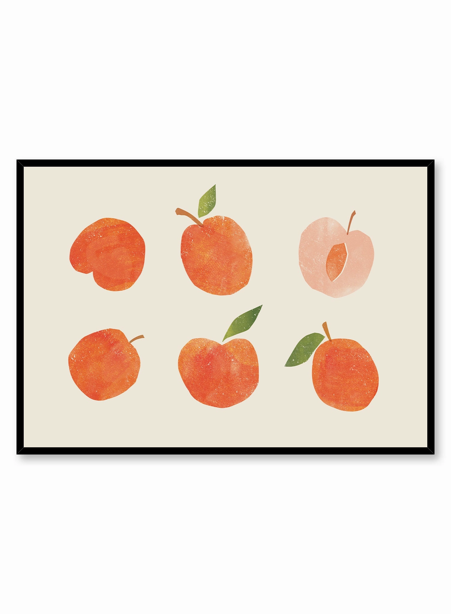 Apricot Paper Collage, Posterpop culture themed posters