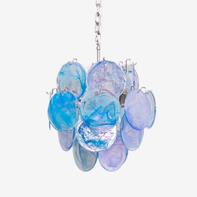 Aqua Blue Glass Murano Chandelierrustic chandelier,bedroom chandelier 