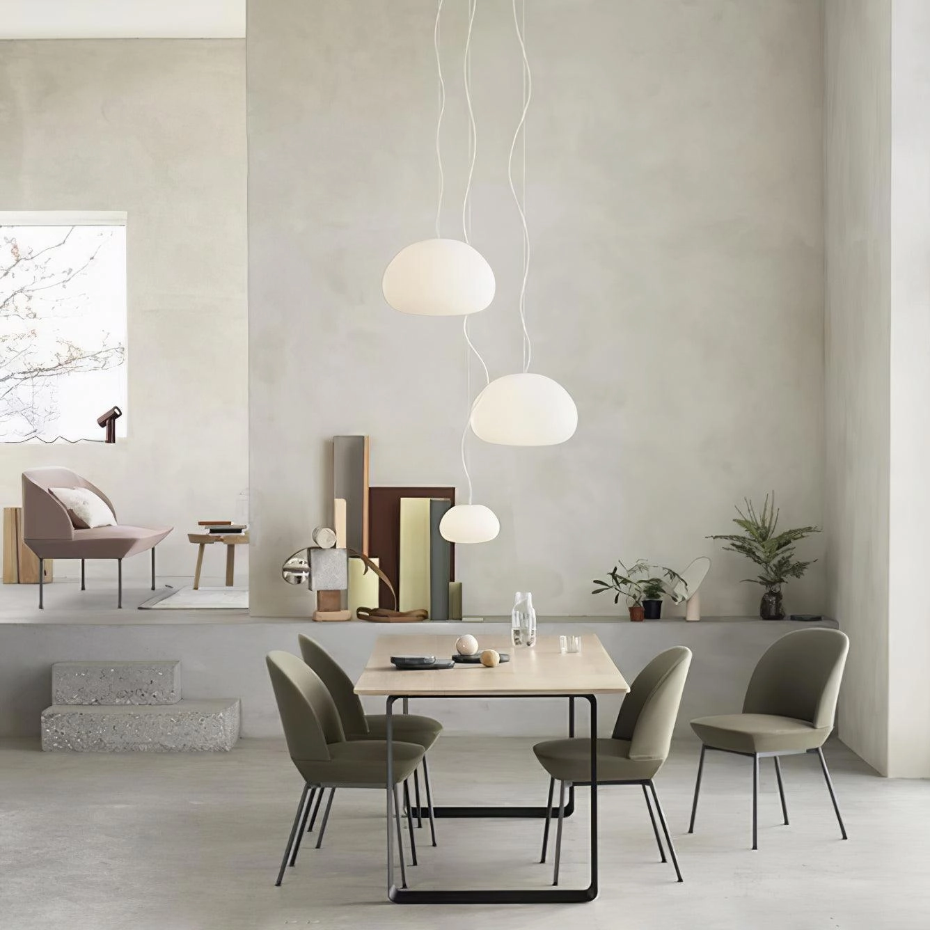 Aqua Sphere Pendant Light