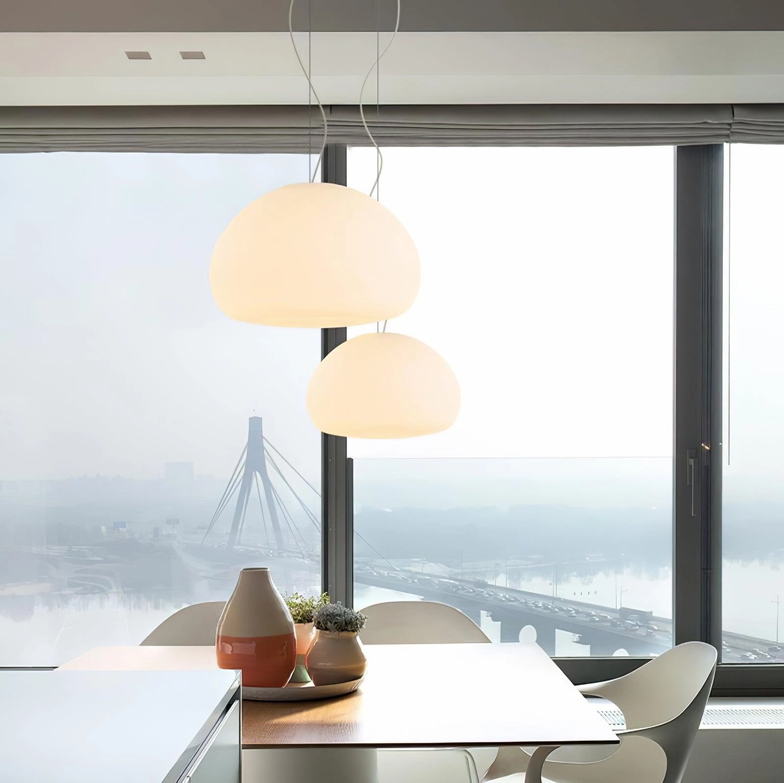 Aqua Sphere Pendant Light