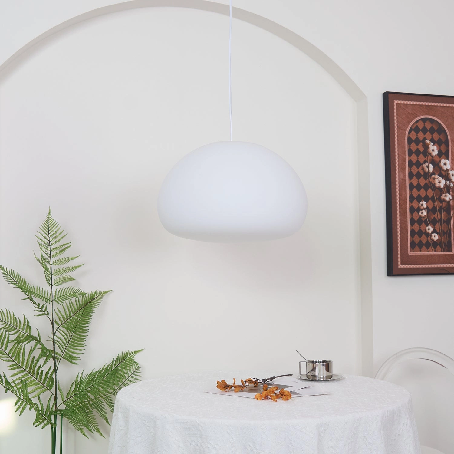 Aqua Sphere Pendant Light