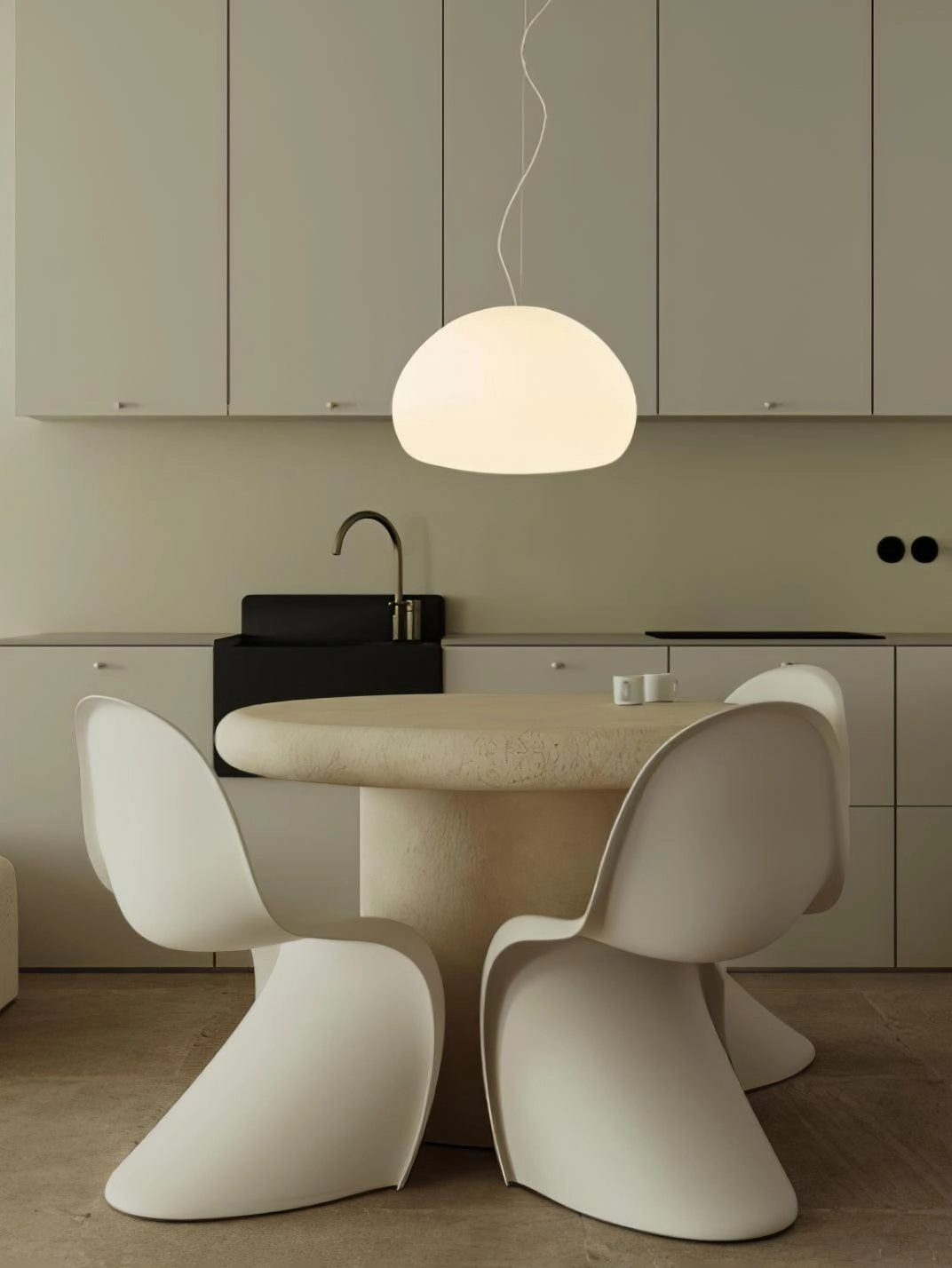 Aqua Sphere Pendant Light