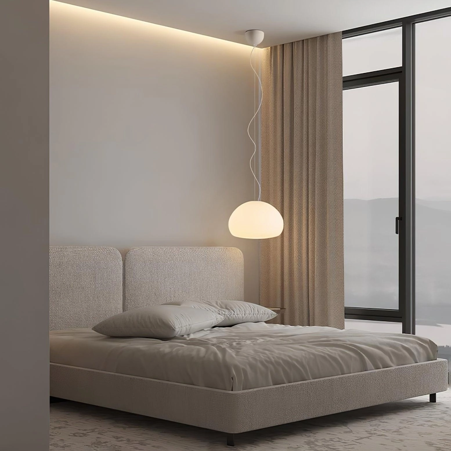 Aqua Sphere Pendant Light