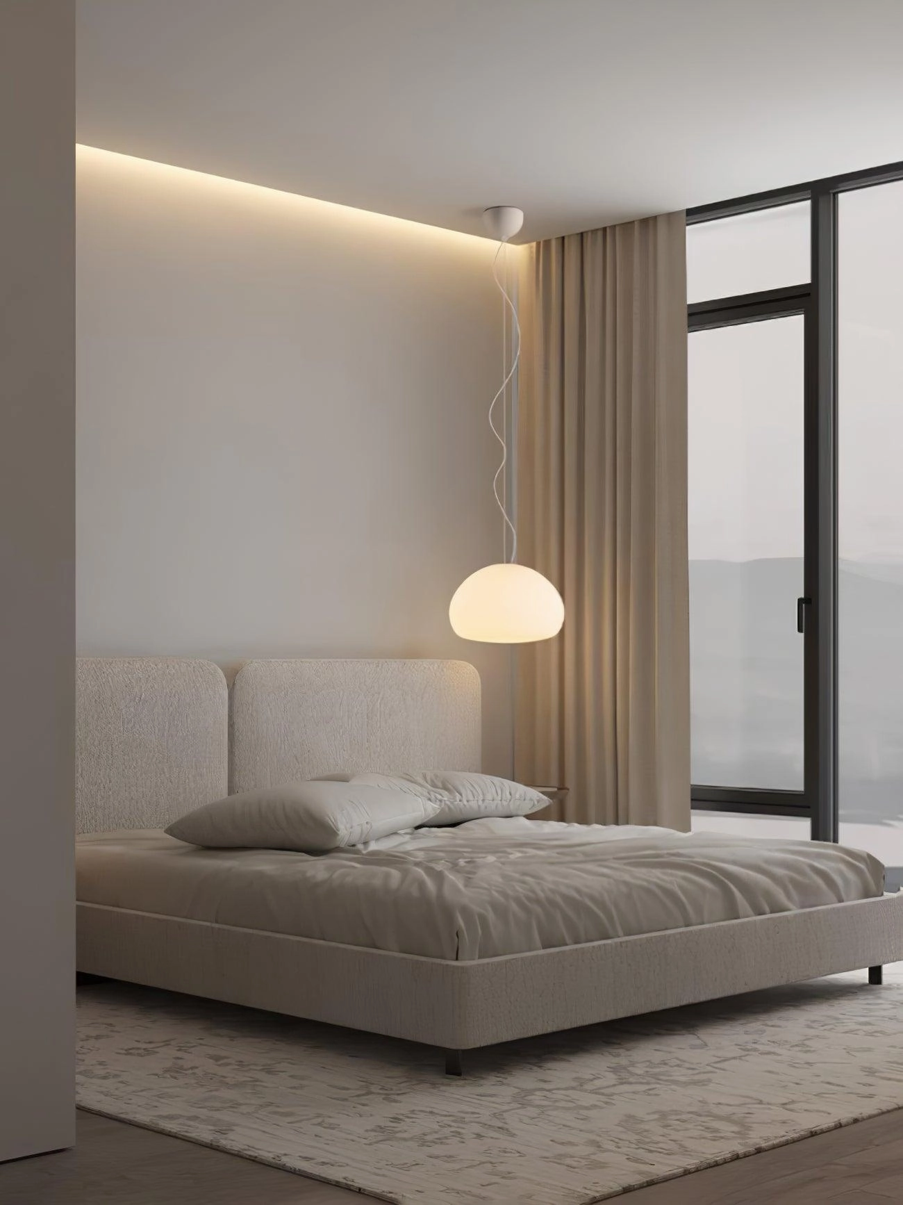 Aqua Sphere Pendant Light