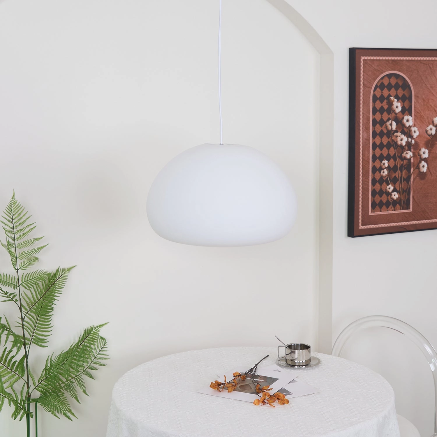 Aqua Sphere Pendant Light
