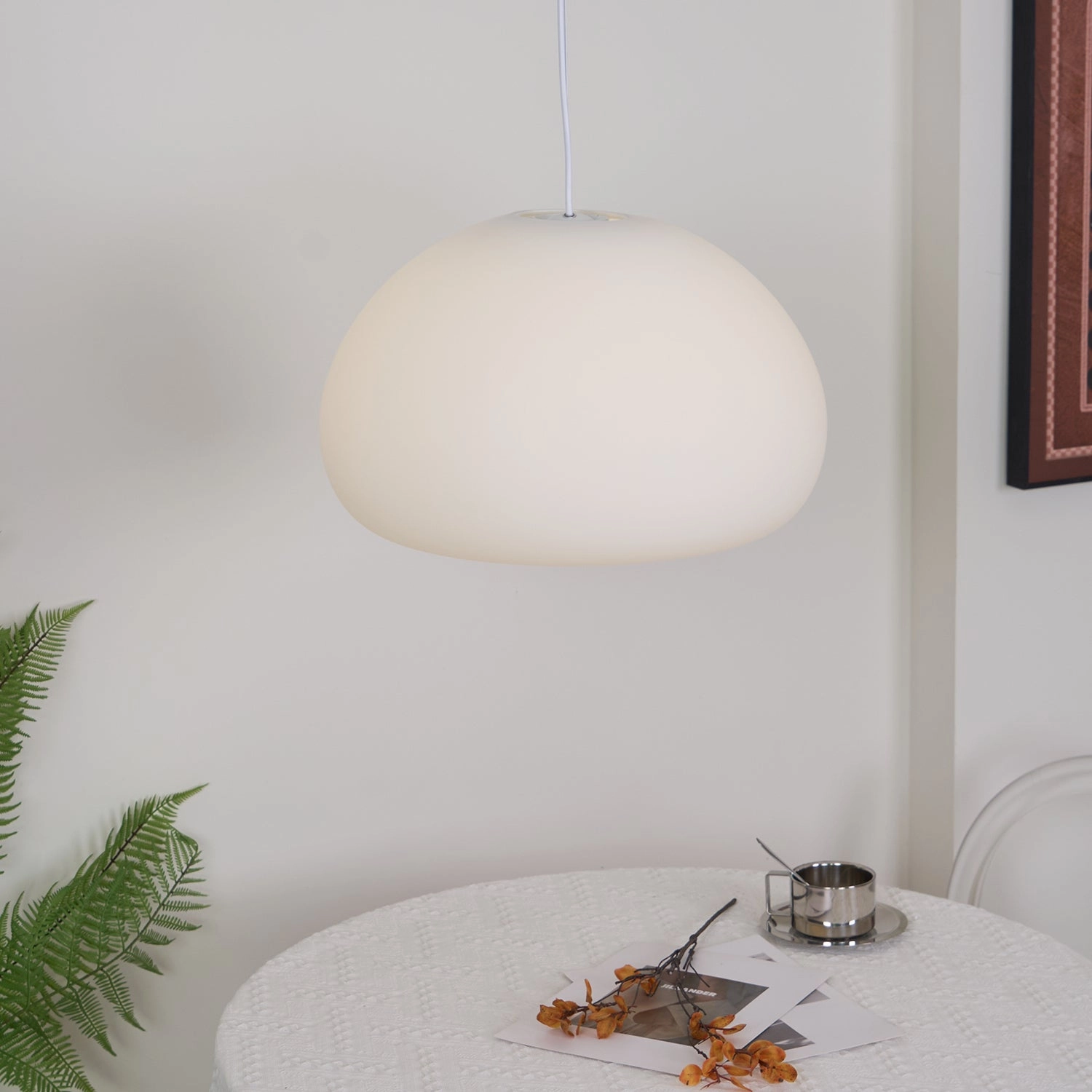 Aqua Sphere Pendant Light