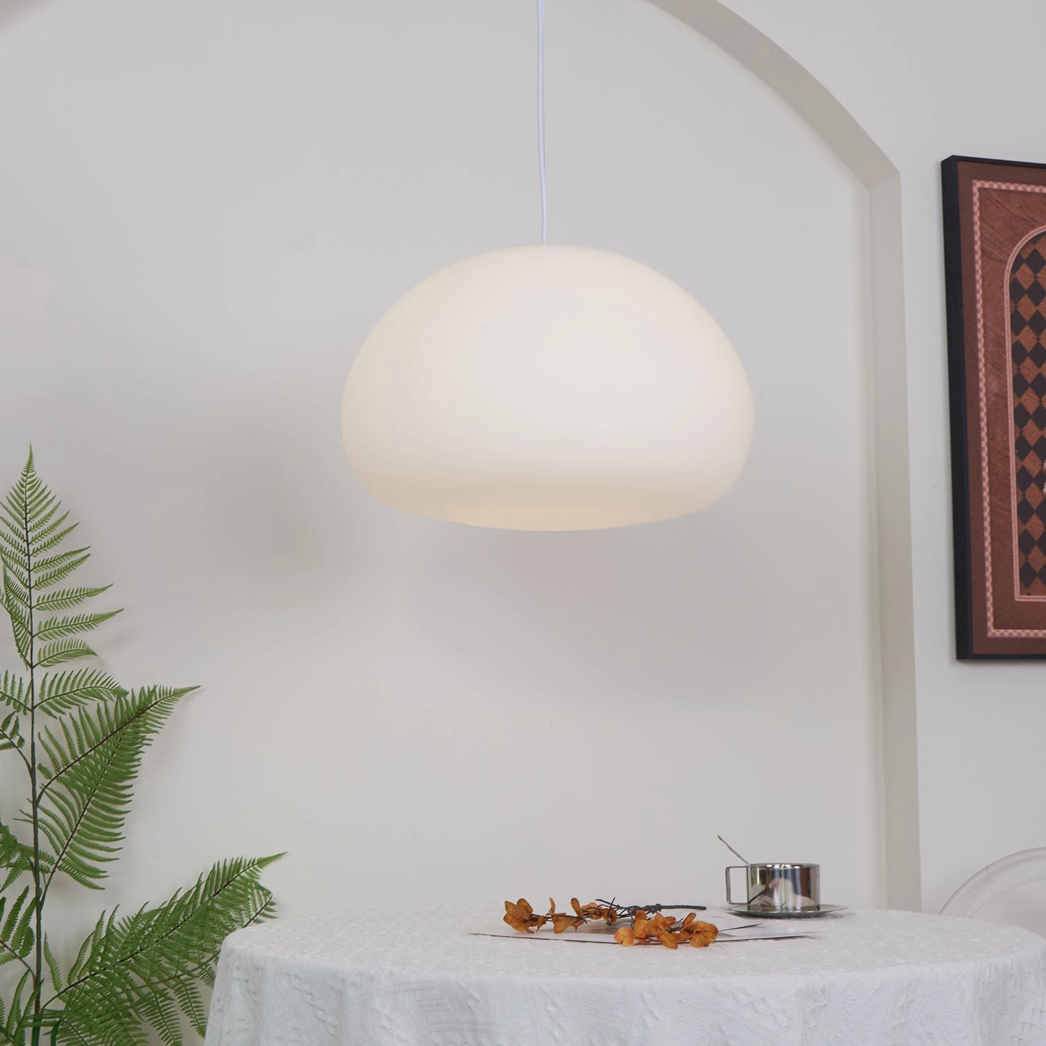 Aqua Sphere Pendant Light