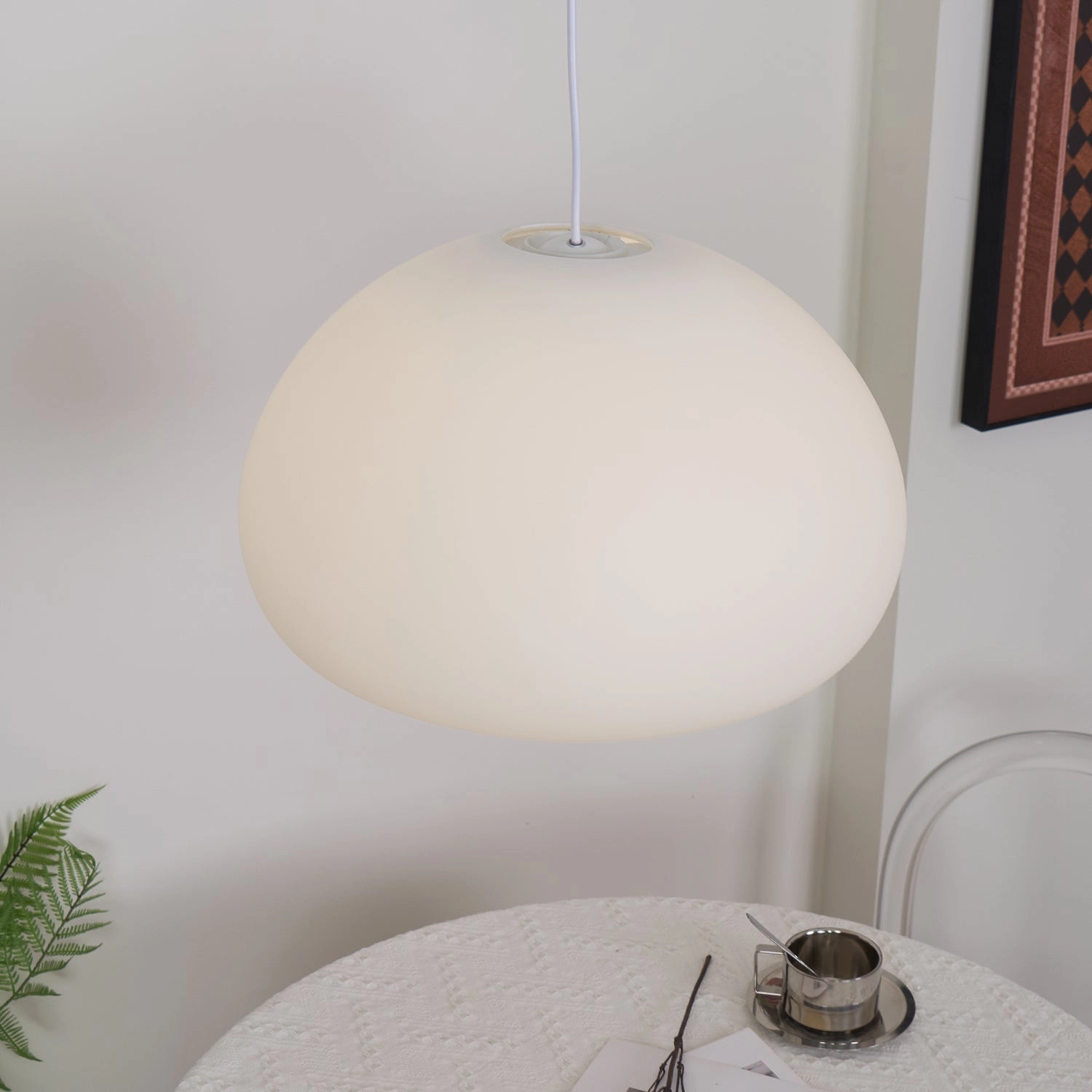 Aqua Sphere Pendant Light