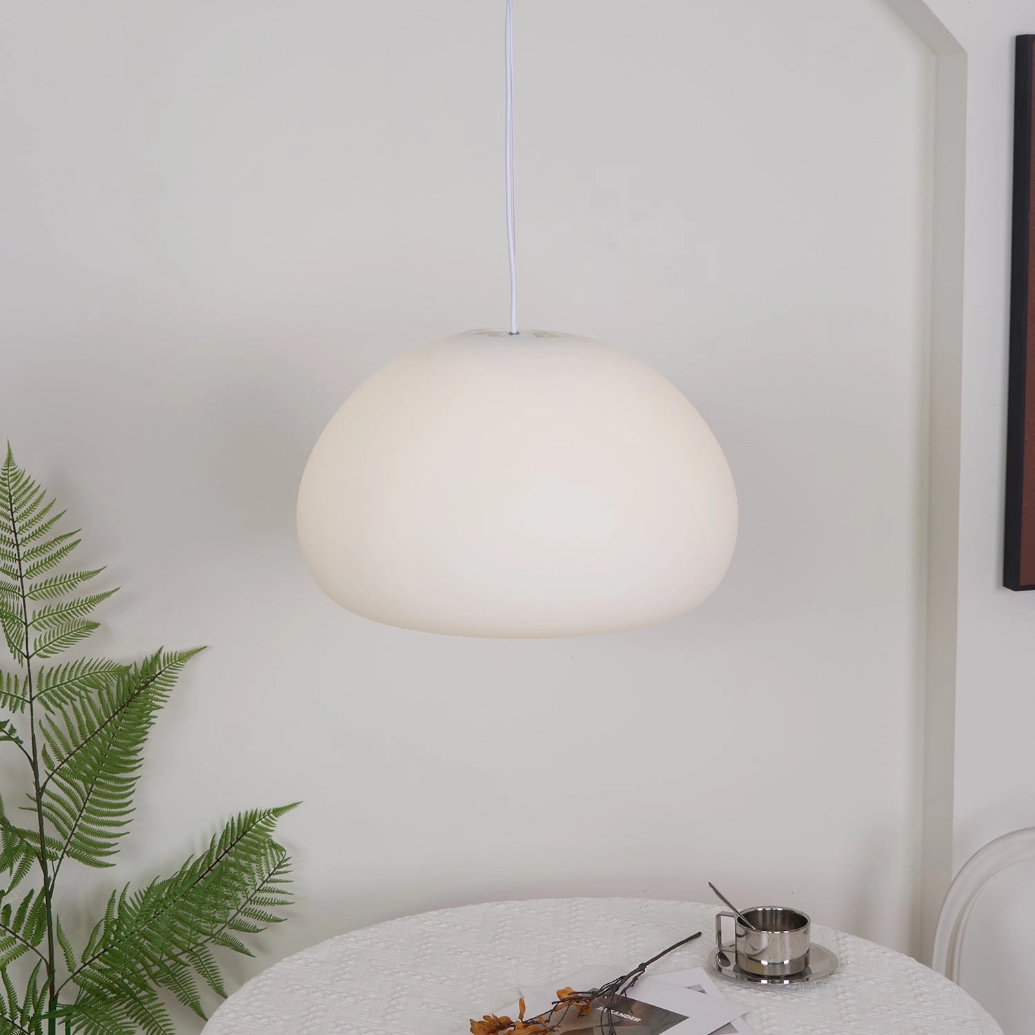 Aqua Sphere Pendant Light