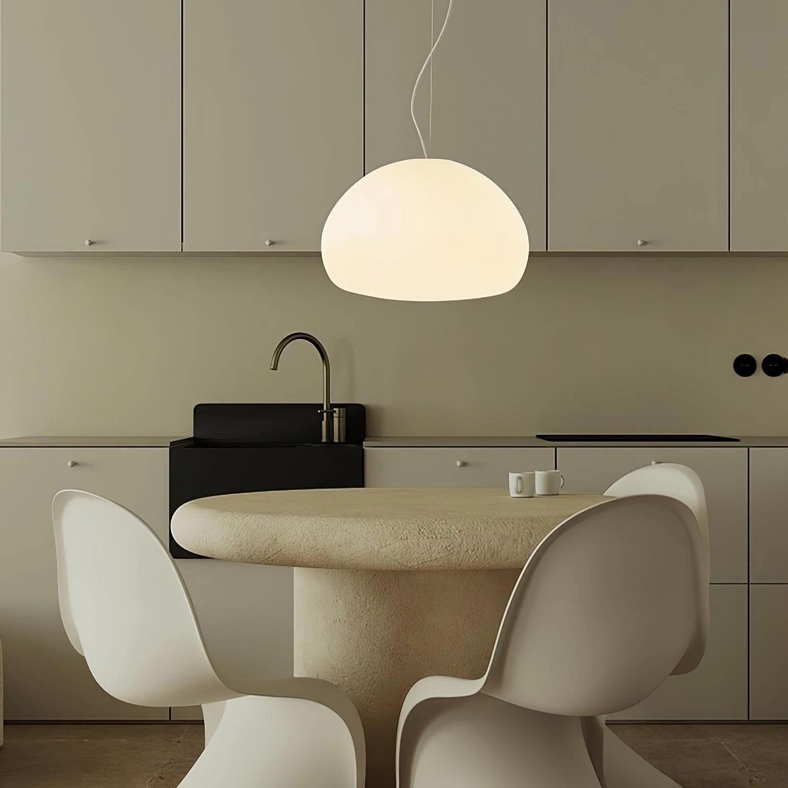 Aqua Sphere Pendant Light