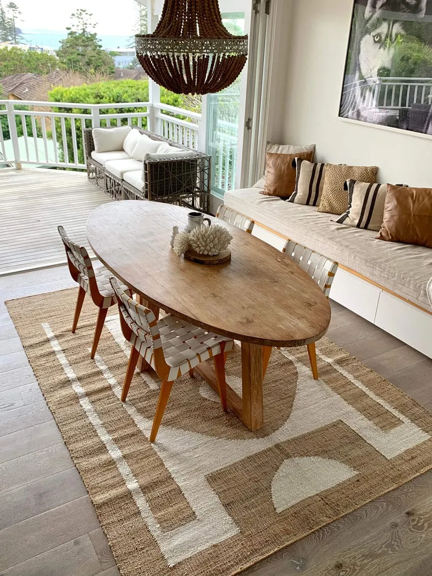 Aranda Brown and Cream Rug *NO RETURNS UNLESS FAULTY