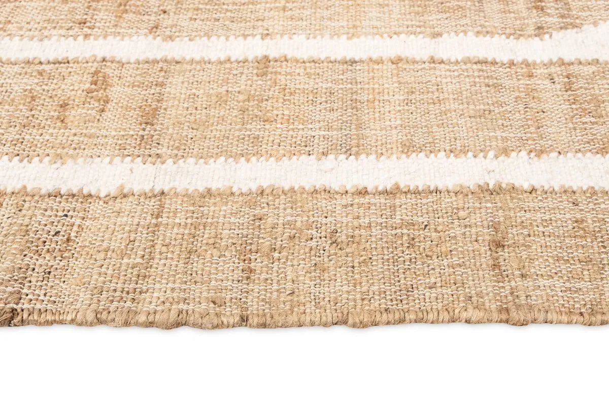 Aranda Brown and Cream Rug *NO RETURNS UNLESS FAULTY