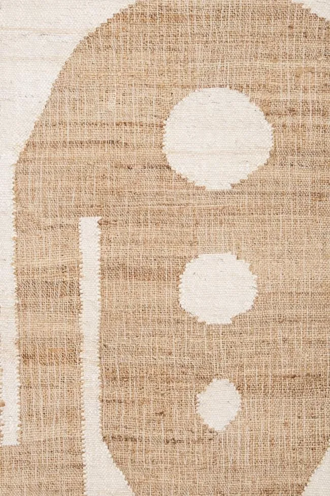 Aranda Brown and Cream Rug *NO RETURNS UNLESS FAULTY