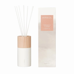 Arbol Room Fragrance White (Romantic Flower)decorative vase ,Modern Ceramic Vase for Home Decoration 