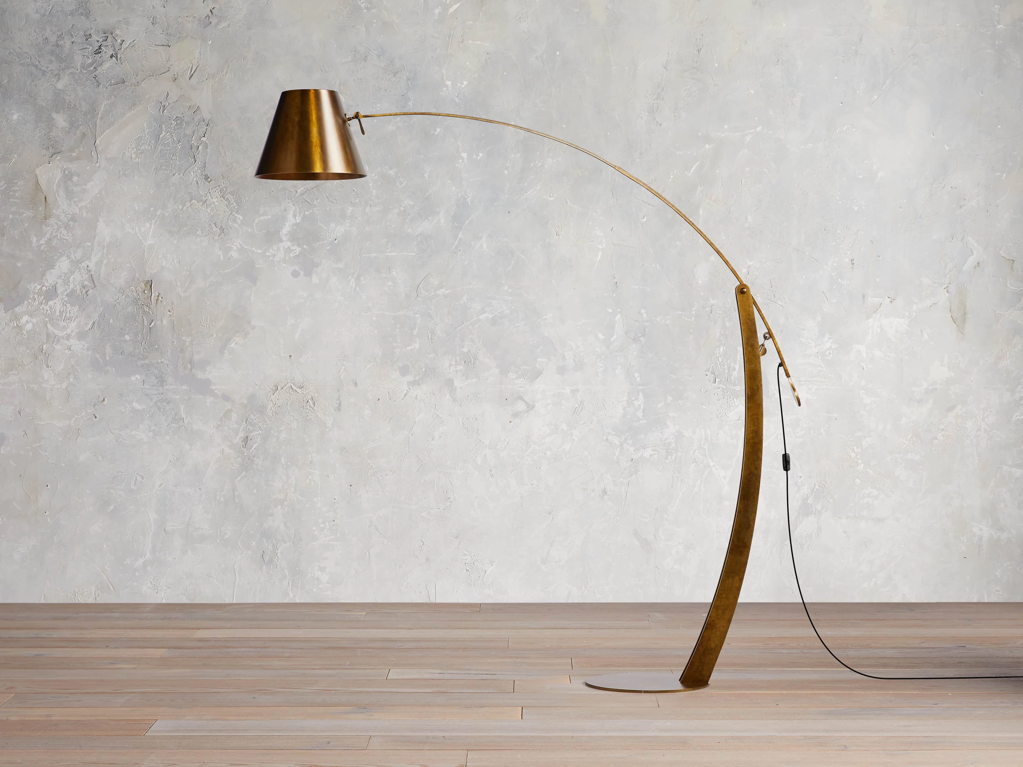 Arcadia Bronze Arc Floor Lampmodern floor lamp,minimalist floor lamp