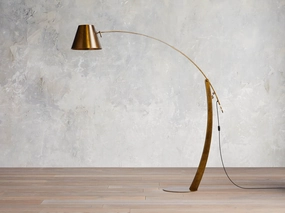 Arcadia Bronze Arc Floor Lampmodern floor lamp,minimalist floor lamp