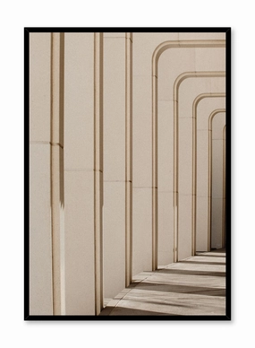 Arched Corridor, Posterpop culture themed posters