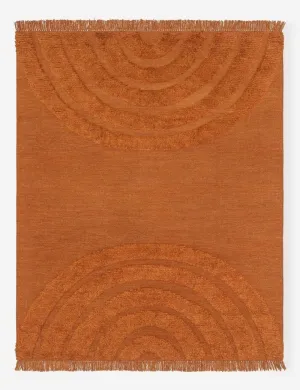 Arches Hand-Knotted Wool Rug by Sarah Sherman Samuelmodern color block patchwork rug