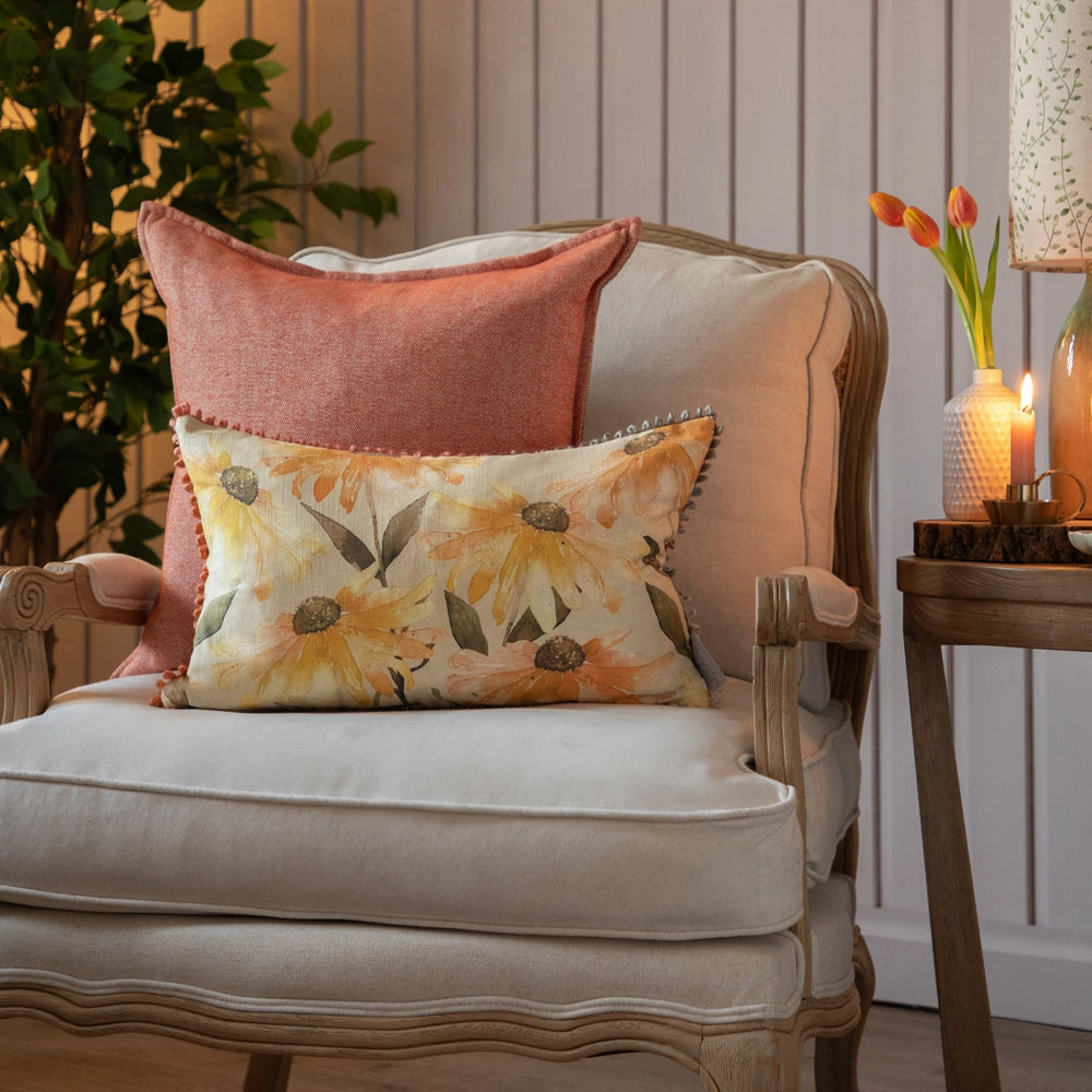 Ardmaddy Printed Cushion Apricot