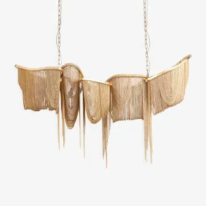 Ark Tassel Chandelierrustic chandelier,bedroom chandelier 