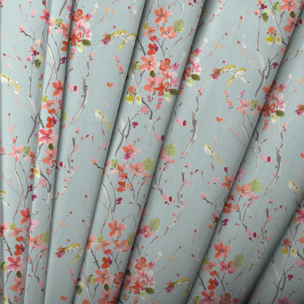 Armathwaite Linen Printed Made to Measure Curtains Russett