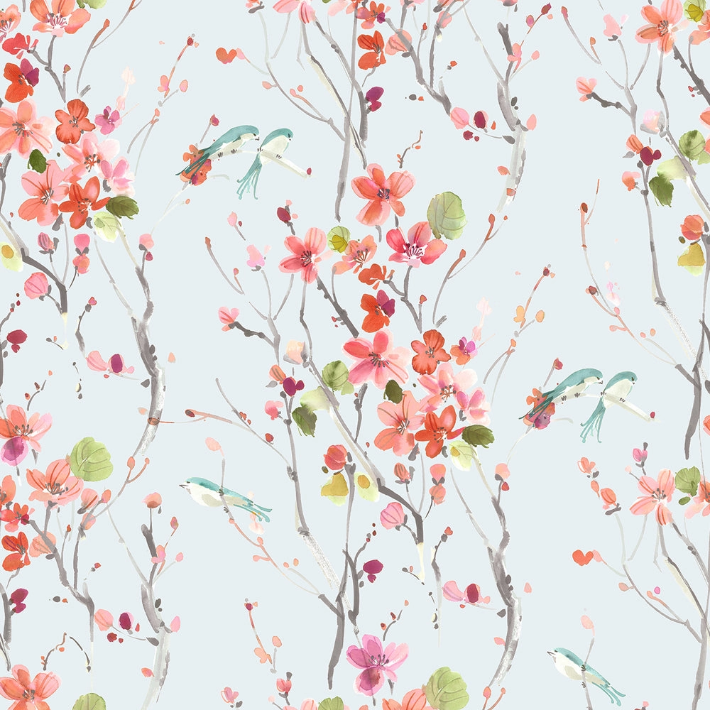 Armathwaite Printed Made to Measure Curtains Dove