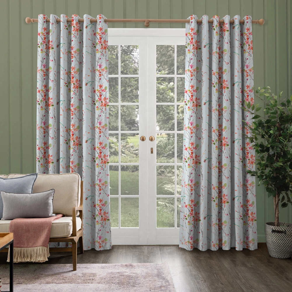 Armathwaite Printed Made to Measure Curtains Dove