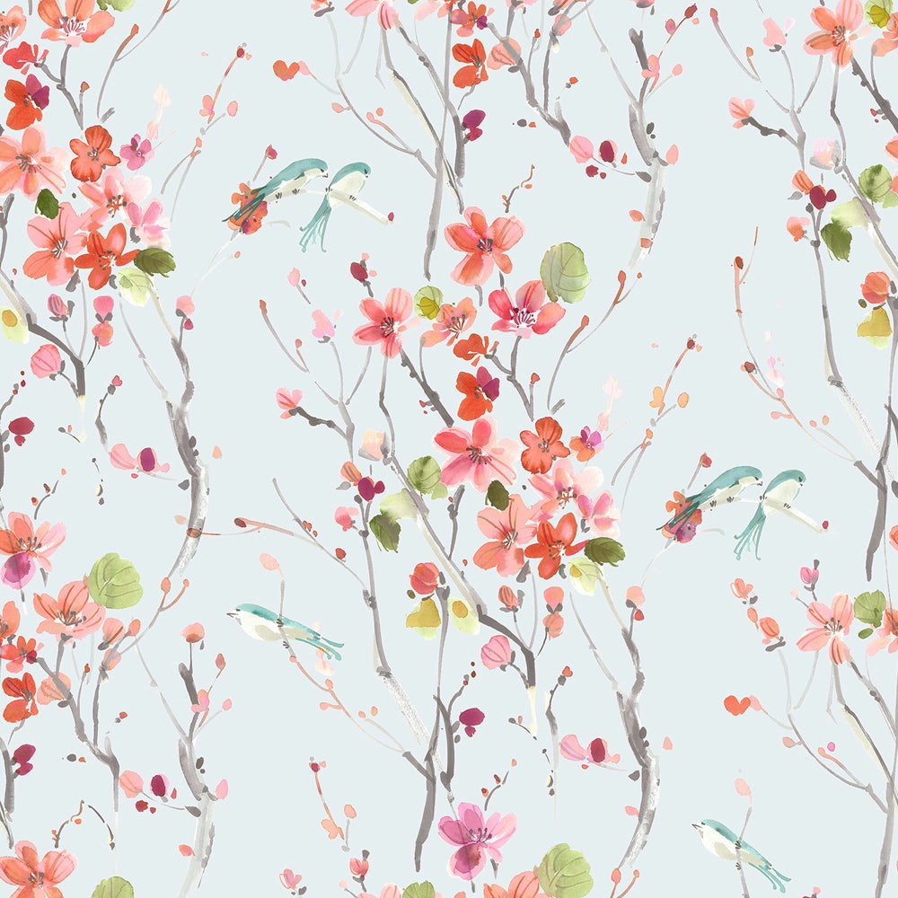 Armathwaite Printed Made to Measure Curtains Dove