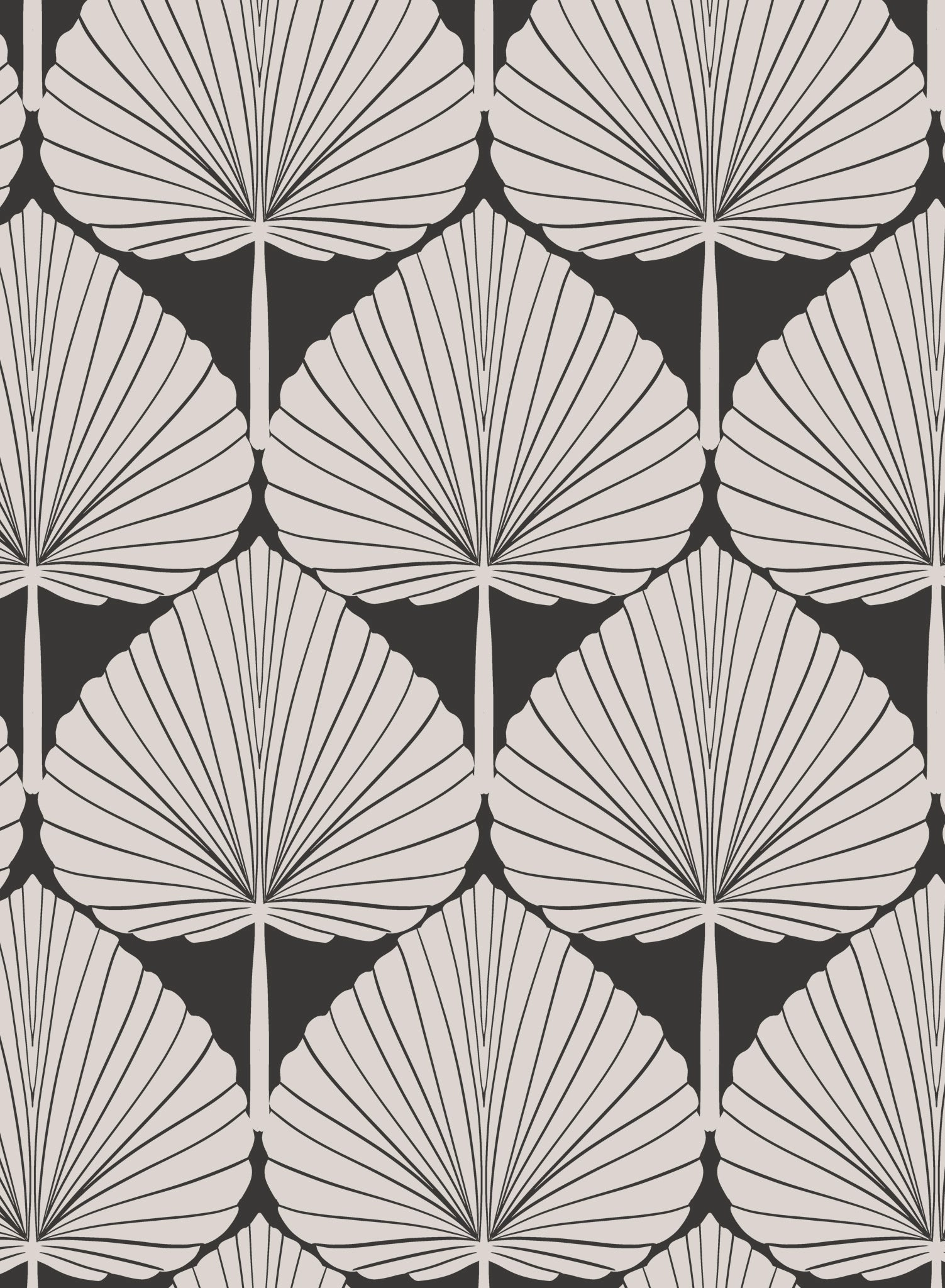Art Deco Palms, Wallpapernordic minimalist wallpaper