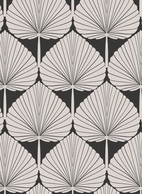 Art Deco Palms, Wallpapernordic minimalist wallpaper