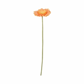 Art Flower Gerbera Large Orangehome decor ,wall decor 