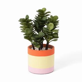 Art Green & Pot Succulentshome decor ,wall decor 